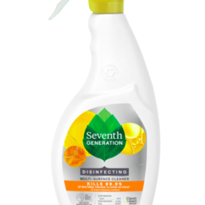 Seventh Generation Disinfecting Multi-Surface Cleaner Lemongrass Citrus-26 fl oz