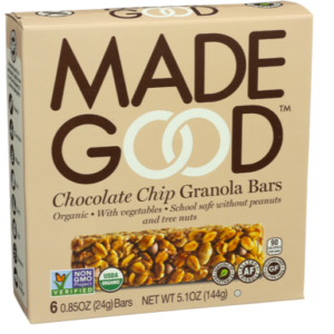 Made Good Chocolate Chip Granola Bars-6 oz