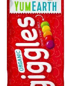 Yummy Earth Giggles Chewy Candy Bites Organic-2 oz