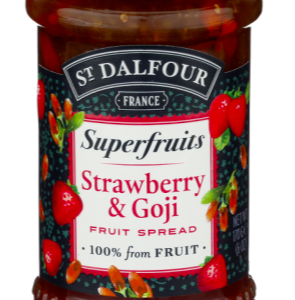 St. Dalfour Strawberry & Goji Fruit Spread-6 oz