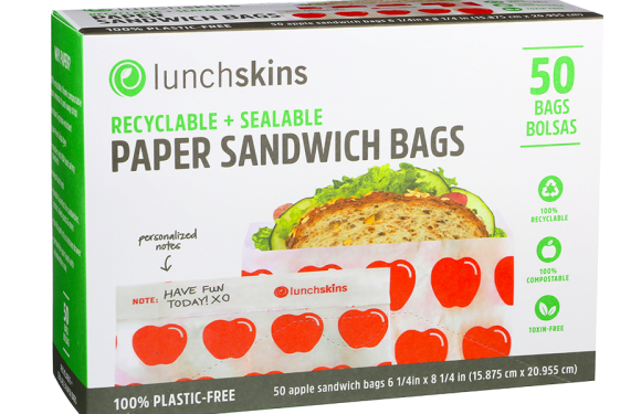 Best online shopping sites in usa - Lunchskins Apple Paper Sandwich Bags--50 Bags