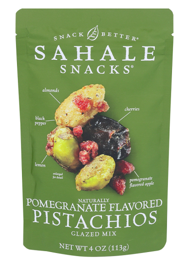 Best online shopping sites in usa - Sahale Snacks Pomegranate Flavored Pistachios Glazed Mix-4 oz