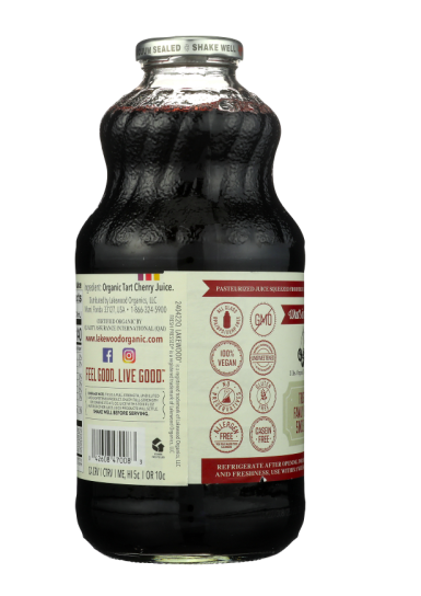 Best online shopping sites in usa - Lakewood Organic Pure Tart Cherry Juice-32 fl oz - Image 2