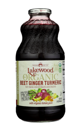 Best online shopping sites in usa - Lakewood Organic Beet Ginger Turmeric Juice-32 fl oz