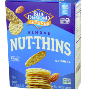 Blue Diamond Nut Thins Original Sea Salt Box-4.25 Oz