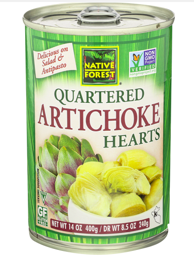 Best online shopping sites in usa - Native Forest Artichoke Hearts Quartered-14 oz