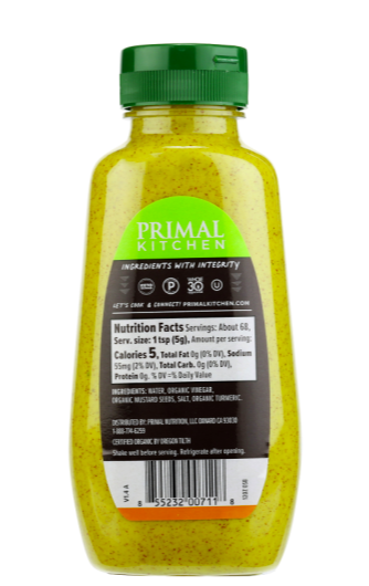 Best online shopping sites in usa - Primal Kitchen Organic Spicy Brown Mustard-12 oz - Image 2
