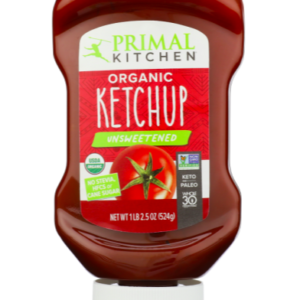 Primal Kitchen Organic Unsweetened Ketchup Squeeze Bottle-18.5 oz