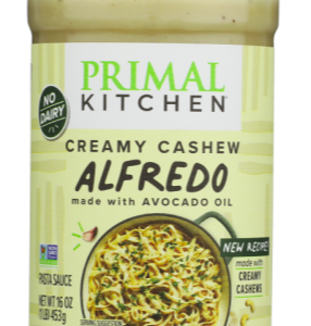 Primal Kitchen Creamy Cashew Alfredo Sauce Jar-16 oz
