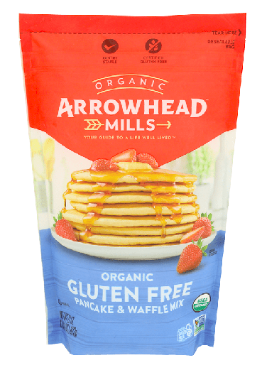 Best online shopping sites in usa - Arrowhead Mills Organic Gluten Free Pancake & Waffle Mix-22 oz