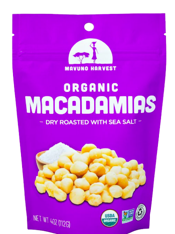 Best online shopping sites in usa - Mavuno Harvest Organic Dry Roasted Macadamias with Sea Salt-4 oz