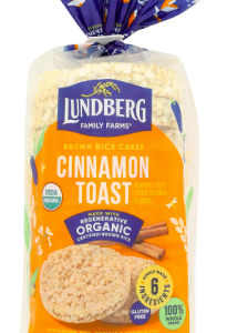 Lundberg Organic Cinnamon Toast Rice Cakes-9.5 oz
