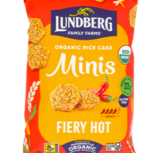 Lundberg Organic Fiery Hot Rice Cake Minis-5 oz