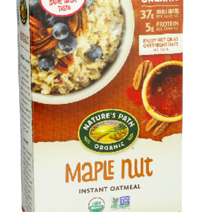 Natures Path Maple Nut Instant Oatmeal--8 Packets per Box-14 Oz