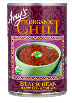 Best online shopping sites in usa - Amy's, Organic Chili, Black Bean, Medium, Low Fat, 14.7 oz (416 g)