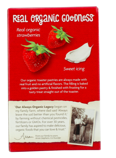 Best online shopping sites in usa - Natures Path Frosted Berry Strawberry Toaster Pastries--6 Pastries-11 Oz - Image 3