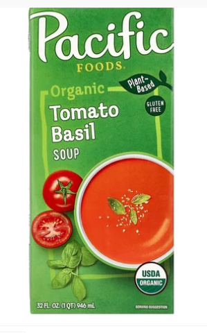 Pacific Foods, Organic Tomato Basil Soup, 32 fl oz (946 ml)