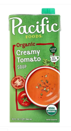 Best online shopping sites in usa - Pacific Foods, Organic Creamy Tomato Soup, 32 fl oz (946 ml)
