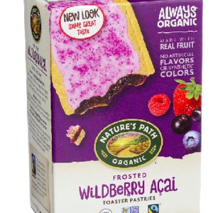 Natures Path Frosted Wildberry Acai Toaster Pastries--6 Tarts Per Box-11 oz