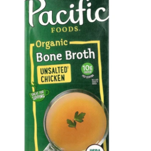 Pacific Foods, Organic Bone Broth, Unsalted Chicken, 32 fl oz (907 g)