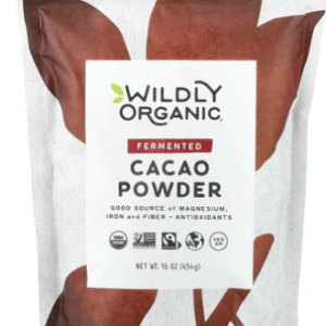 Best online shopping sites in usa - Wildly Organic, Fermented Cacao Powder, 16 oz (454 g)