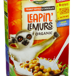 Natures Path Envirokidz Peanut Butter & Chocolate Leapin' Lemurs Cereal-10 oz