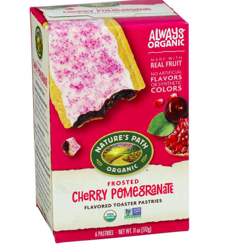 Best online shopping sites in usa - Natures Path Frosted Cherry Pomegranate Toaster Pastries--6 Pastries Per Box-11 oz