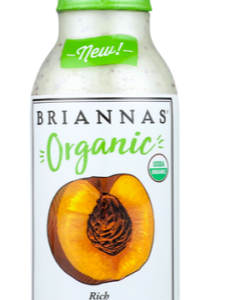 Briannas Organic Rich Poppyseed Dressing-10 oz