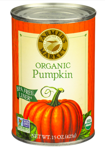 Best online shopping sites in usa - Farmers Market Foods Organic Pumpkin Can-15 Oz.