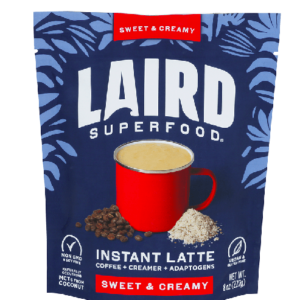 Laird Superfood Instant Latte Sweet + Creamy Powder-8 oz
