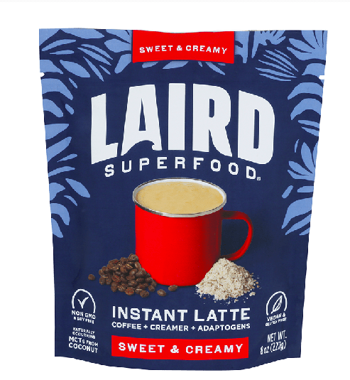 Best online shopping sites in usa - Laird Superfood Instant Latte Sweet + Creamy Powder-8 oz