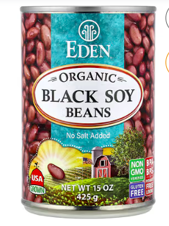 Best online shopping sites in usa - Eden Foods, Organic Black Soy Beans, 15 oz (425 g)