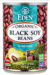 Best online shopping sites in usa - Eden Foods, Organic Black Soy Beans, 15 oz (425 g)